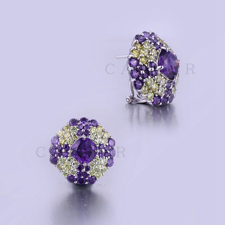 Wholesale High Quality Fashion Jewelry Sterling Silver Earrings K0005E