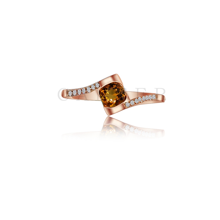 Special Design Champagne Ring CA0019R