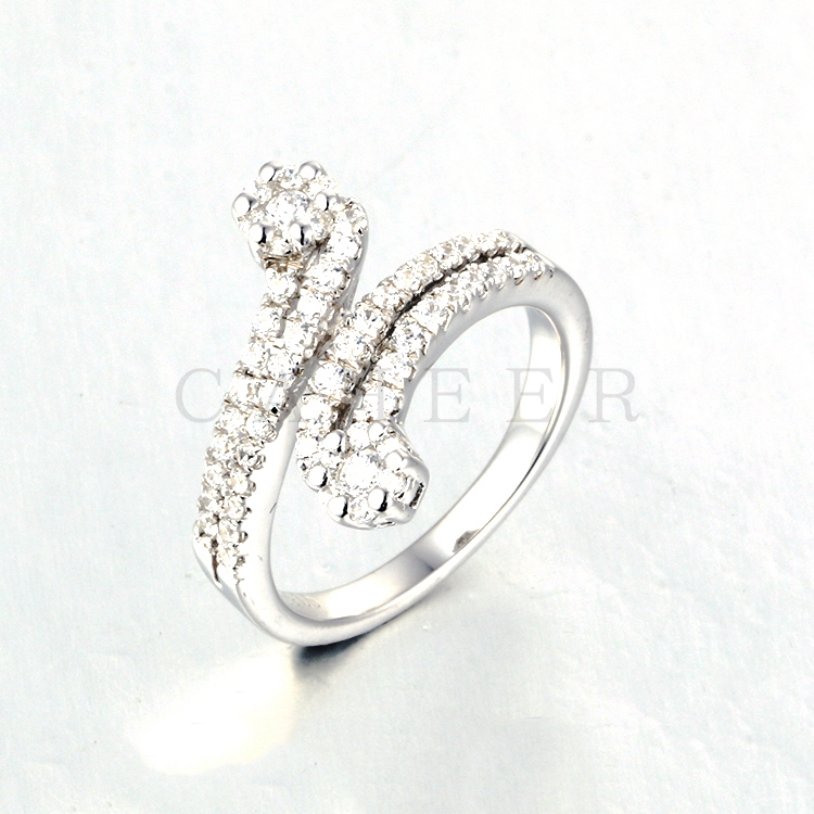Simple Silver Ring K0086R