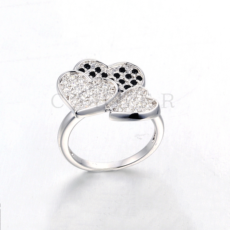 Sweet Heart Silver Ring K0092R