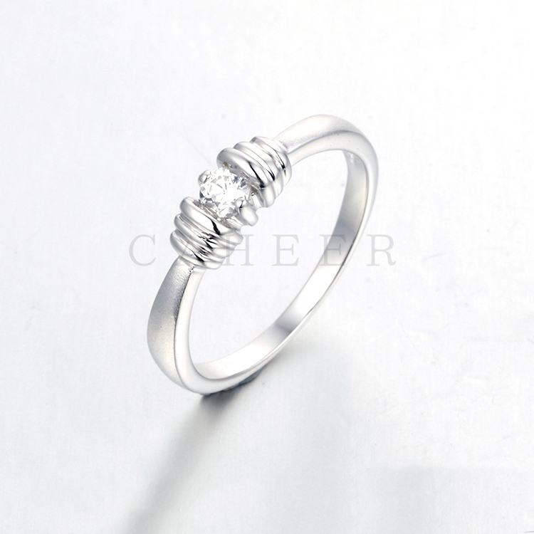 Simple Silver Ring K0093R