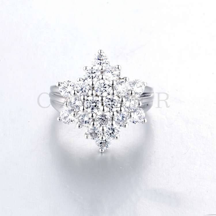 Snowflake Shape Ring K0101R