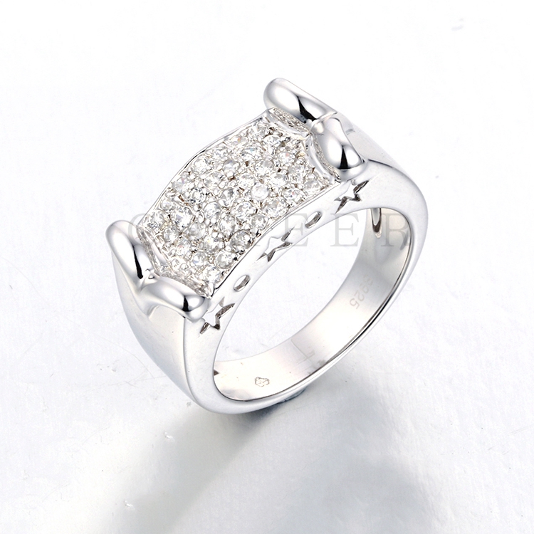 Luxury Silver Ring K0126R
