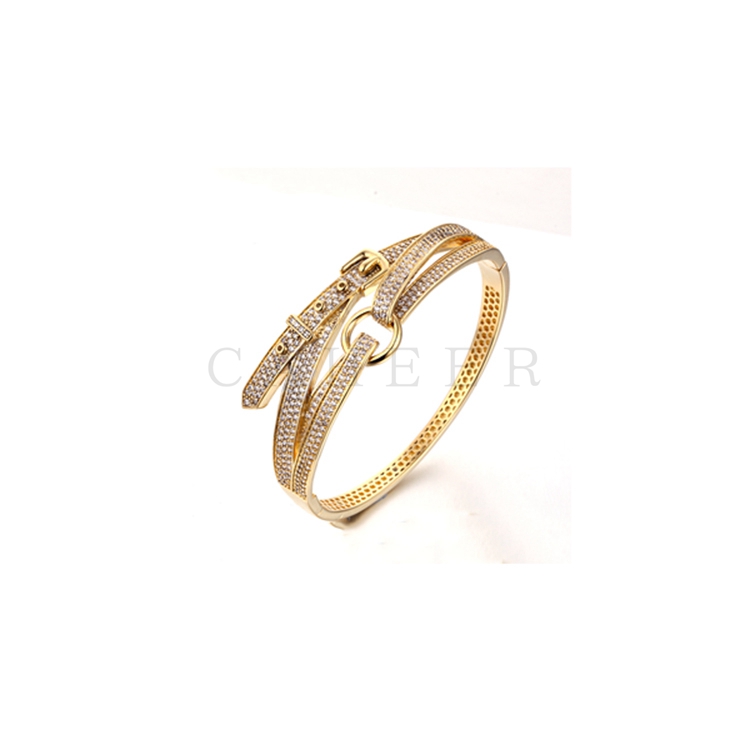 Belt Shape K Gold Ring K0128R