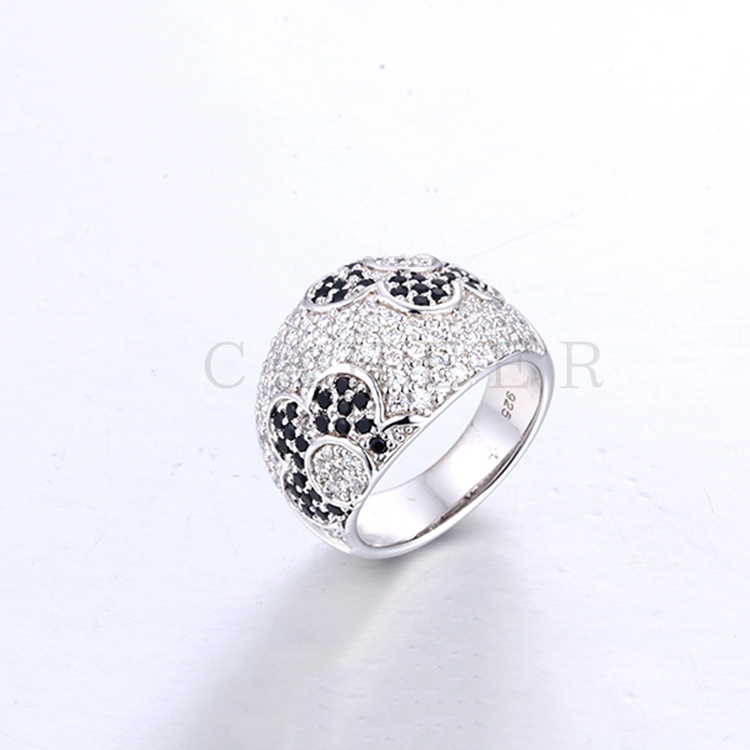 Flower Shape Luxury Ring K0133R