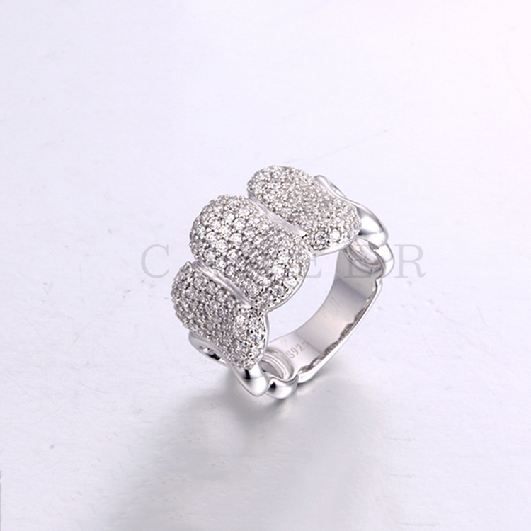Luxury Silver Jewelry Ring K0142R