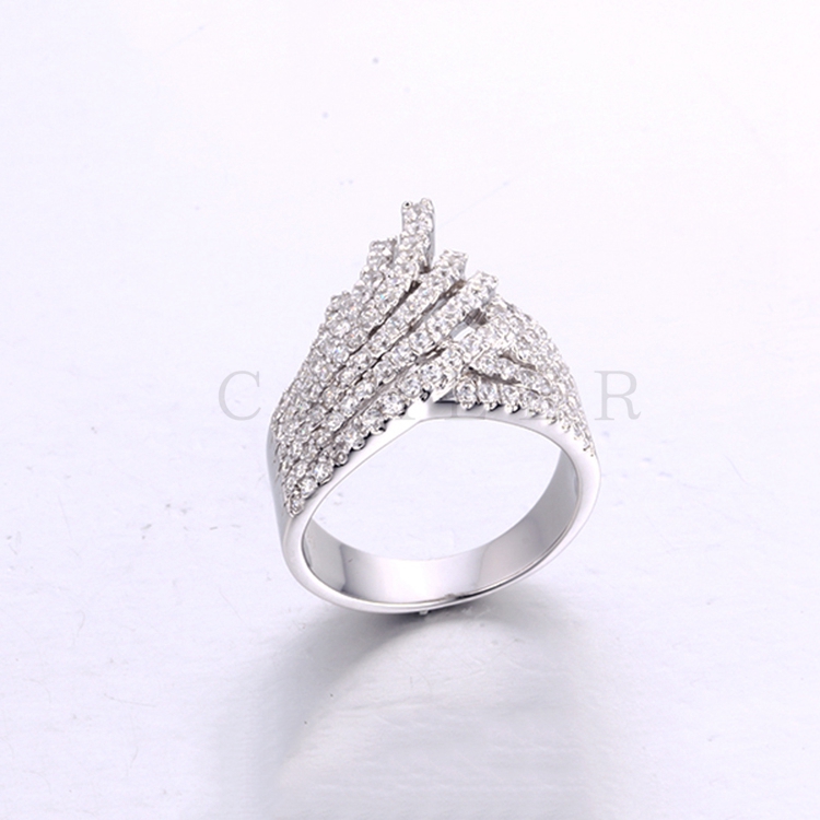 Wing Silver Jewelry Finger Ring K0145R