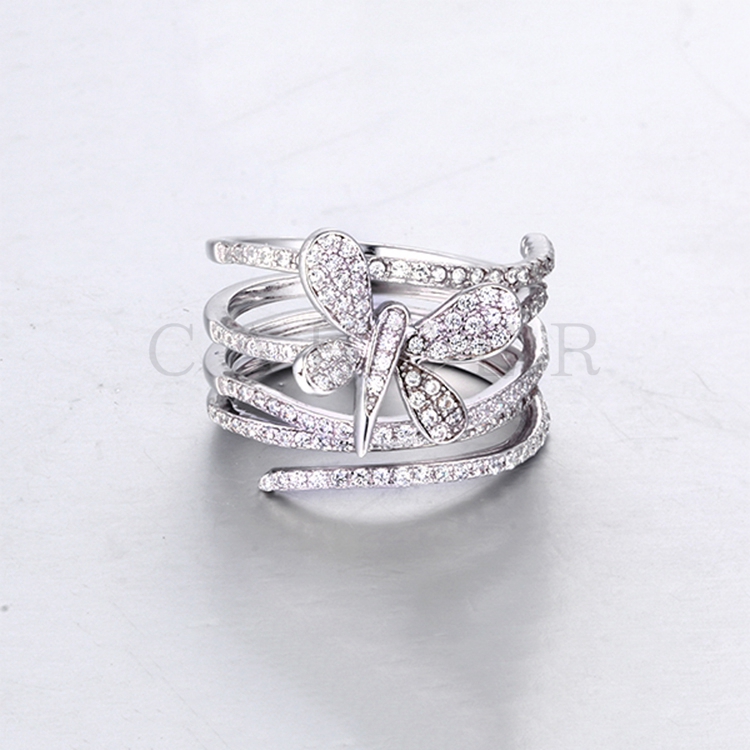 Butterfly Young Girl Ring K0151R