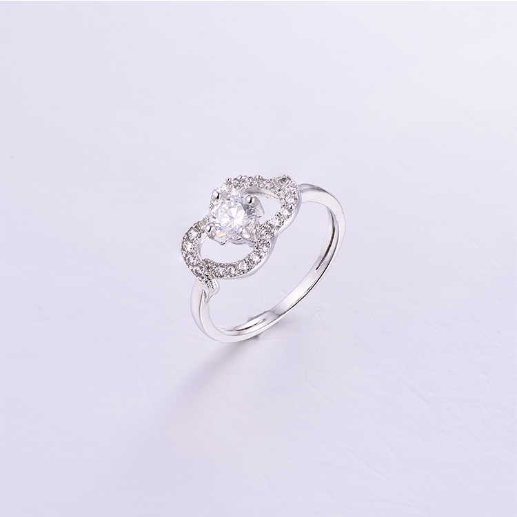 Exquisite Silver Finger Ring K0175R