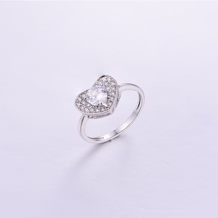 Heart Shape Wedding Ring K0191R