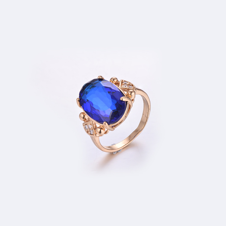 蓝宝石成熟女性戒指 K0367R