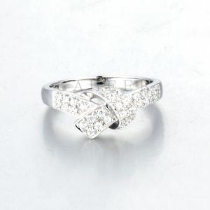 Knot Silver Finger Ring K0117R