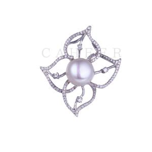 Luxurious Flower Pearl Pendant K0052P