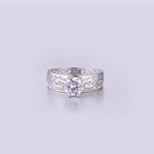 Hollow Diamond Style Ring K0179R