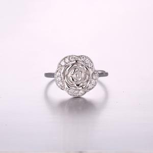 Luxurious Big Flower Ring K0271R