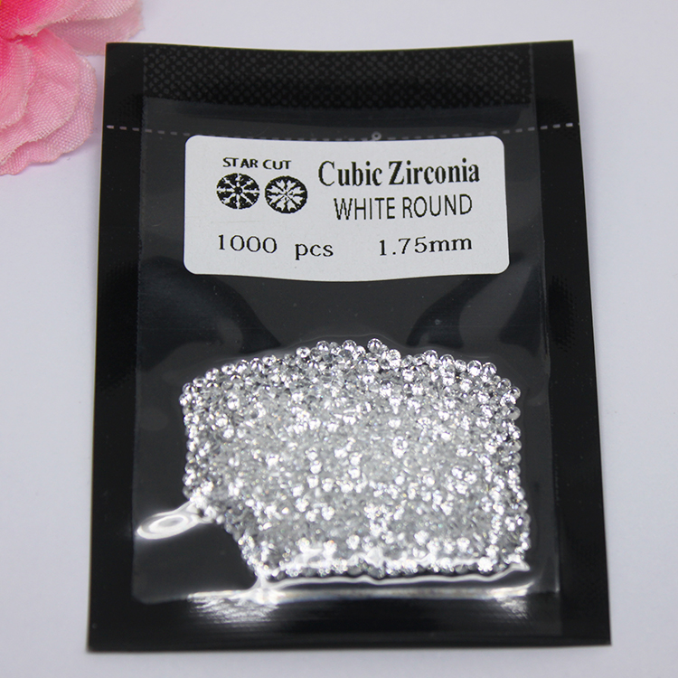 CZ Grade AAA for Wax Setting Synthetic White Round Cubic Zirconia