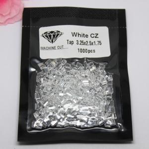 Trapezoid White CZ AAA Grade for Jewelry Making